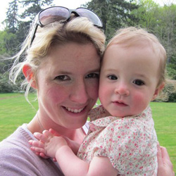 Anna and Lizey together up in Scotland