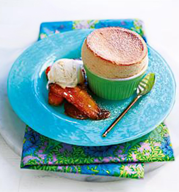 Hot Banana Souffle