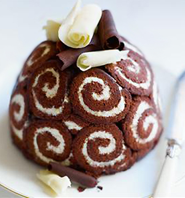 Boozy Chocolate and Cherry Trifle