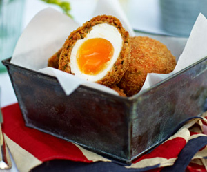Chorizo Scotch Eggs