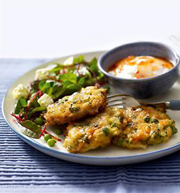 Courgette Fritters