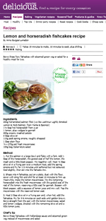 Fishcakes recipe
