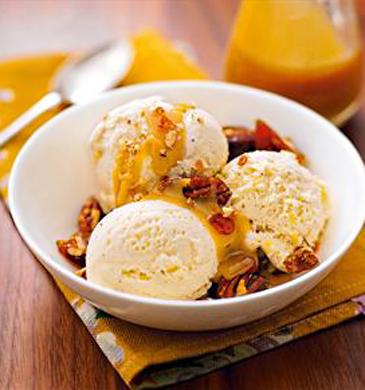 Salted Caramel Sauce and Icecream