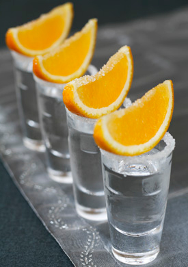 Shots with Orange