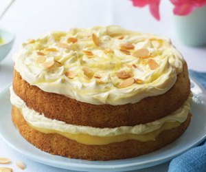 Tesco Lemon and Almond Cake